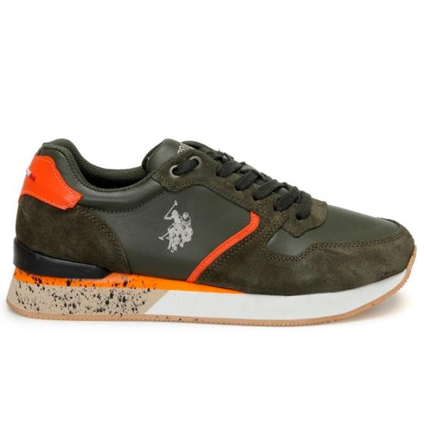 Кроссовки для мужчин U.S. Polo Assn. 2F GAREN 2PR-D 42/ Хаки photo 2 Кроссовки для мужчин U.S. Polo Assn. 2F GAREN 2PR-D 42/ Хаки photo 2