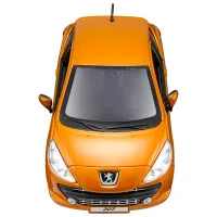 Машинка Bburago Peugeot 207 (2006) 18-21027 Черный Золотистый photo 2