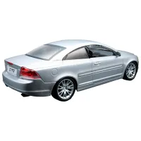 Машинка Bburago Volvo C70 coupe 18-21024 Черный Серебро photo 2