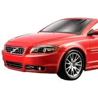 Машинка Bburago Volvo C70 cabrio 18-21025 Черный Красный photo 3