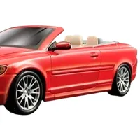 Машинка Bburago Volvo C70 cabrio 18-21025 Черный Красный photo 5