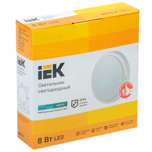 Plafonieră IEK LDPO0-4001-8-4000-K01 160 mm/ Plastic photo 2 Plafonieră IEK LDPO0-4001-8-4000-K01 160 mm/ Plastic photo 2