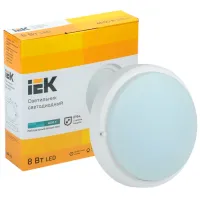 Plafonieră IEK LDPO0-4001-8-4000-K01 160 mm/ Plastic photo 4