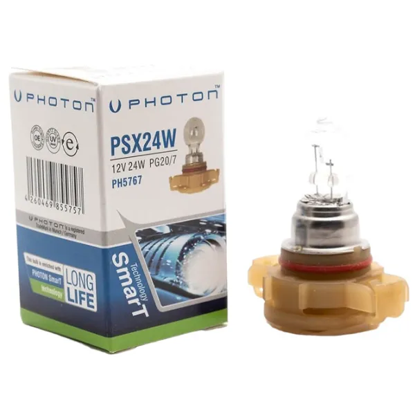 Lampă auto Photon PH5767 Halogen/ PSX24W/ PG20/ 7/ 24 W photo 2 Lampă auto Photon PH5767 Halogen/ PSX24W/ PG20/ 7/ 24 W photo 2