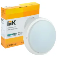 Plafonieră IEK LDPO0-4003-15-4000-K01 195 mm/ Plastic photo 4