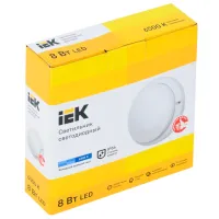 Plafonieră IEK LDPO0-4005-8-6500-K01 160 mm/ Plastic photo 3
