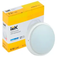Plafonieră IEK LDPO0-4005-8-6500-K01 160 mm/ Plastic photo 4