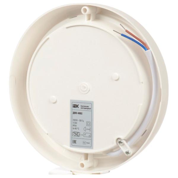 Plafonieră IEK LDPO0-4006-12-6500-K01 160 mm/ Plastic photo 5 Plafonieră IEK LDPO0-4006-12-6500-K01 160 mm/ Plastic photo 5