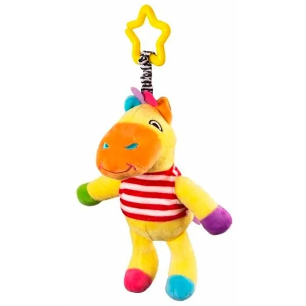 Jucărie moale Happy Snail Animals 14HS012PGR 0+/ Yellow photo 4