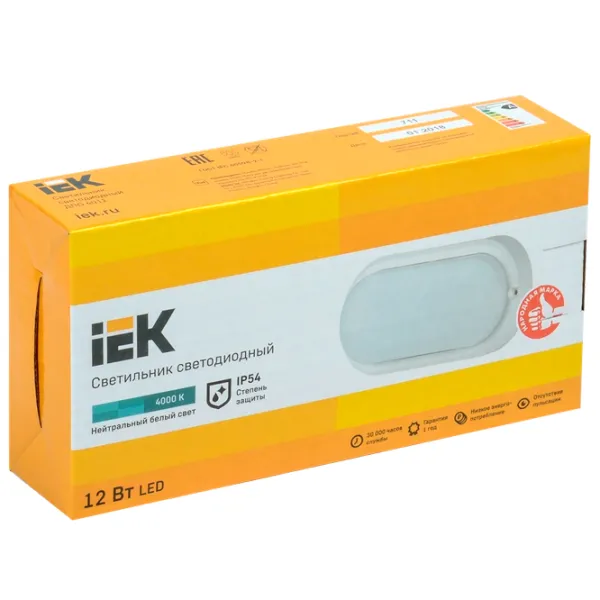 Plafonieră IEK LDPO0-4012-12-4000-K01 Plastic photo 2 Plafonieră IEK LDPO0-4012-12-4000-K01 Plastic photo 2