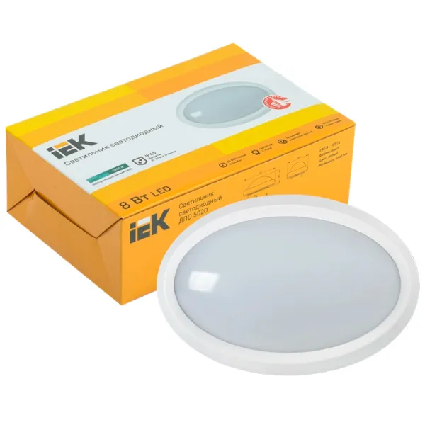 Plafonieră IEK LDPO0-5020-08-4000-K01 Polipropilenă photo 4 Plafonieră IEK LDPO0-5020-08-4000-K01 Polipropilenă photo 4