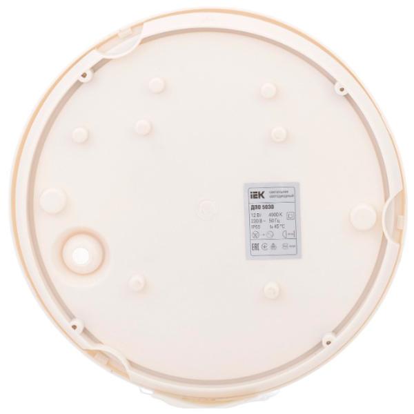 Plafonieră IEK LDPO0-5030-12-4000-K01 178 mm/ Polipropilenă photo 5