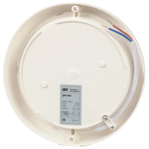 Plafonieră IEK LDPO0-2003-14-4000-K01 160 mm/ Plastic photo 5 Plafonieră IEK LDPO0-2003-14-4000-K01 160 mm/ Plastic photo 5