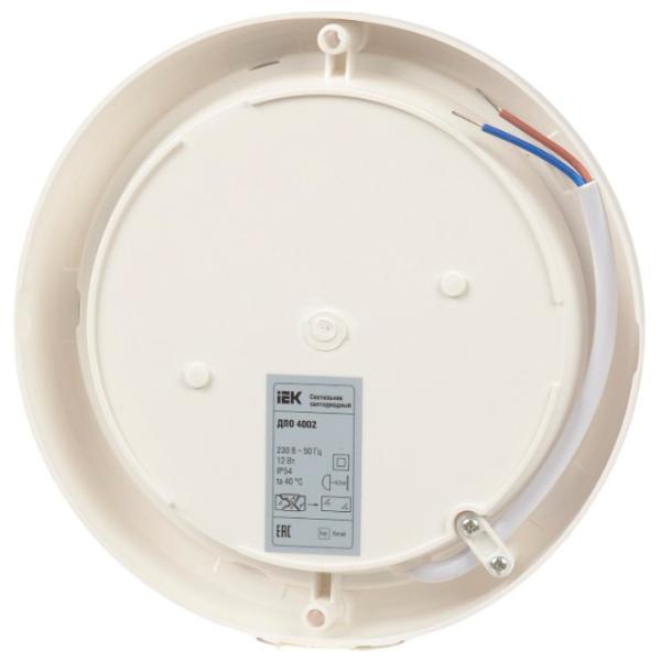 Plafonieră IEK LDPO0-4005-8-6500-K01 160 mm/ Plastic photo 3