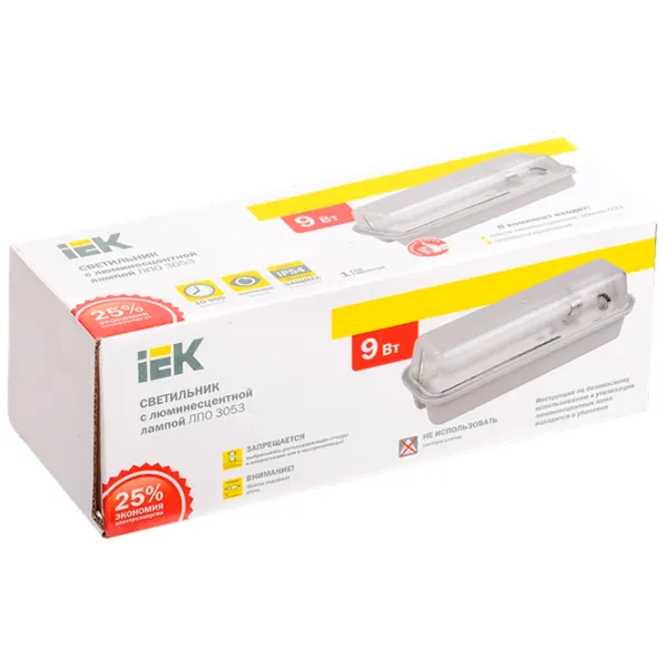 Плафон IEK LLPO0-3053-1-9-K01 Пластик photo 2 Плафон IEK LLPO0-3053-1-9-K01 Пластик photo 2