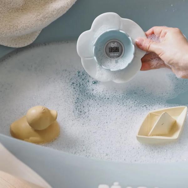 Termometru pentru copii Beaba B920376 Temperatura apei, camerei/ Blue photo 5