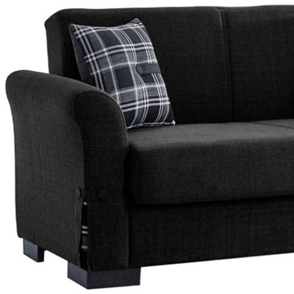Canapea Fabulous Filamingo 2 (5641659) Stofă/ Dark Gray photo 2
