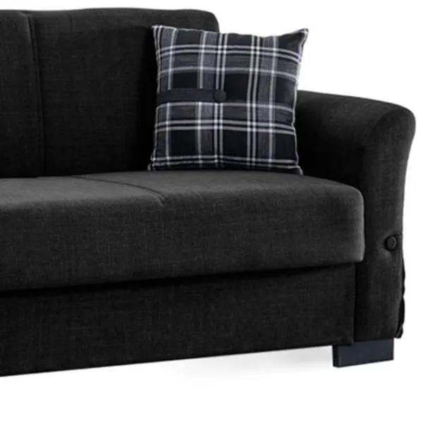 Canapea Fabulous Filamingo 2 (5641659) Stofă/ Dark Gray photo 3