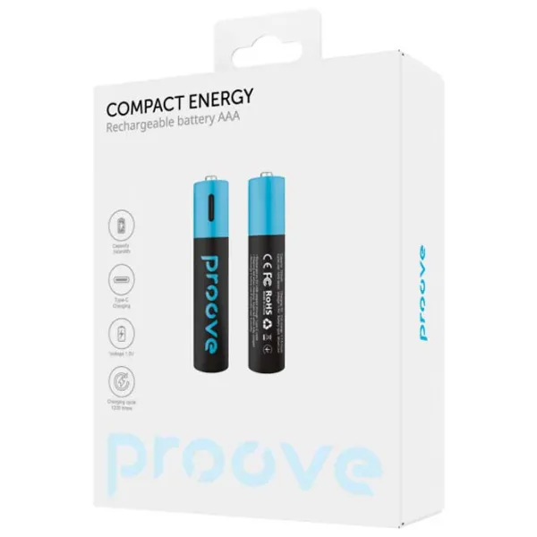 Аккумулятор Proove Compact Energy AAA 1.5 В/ 2 шт. photo 2