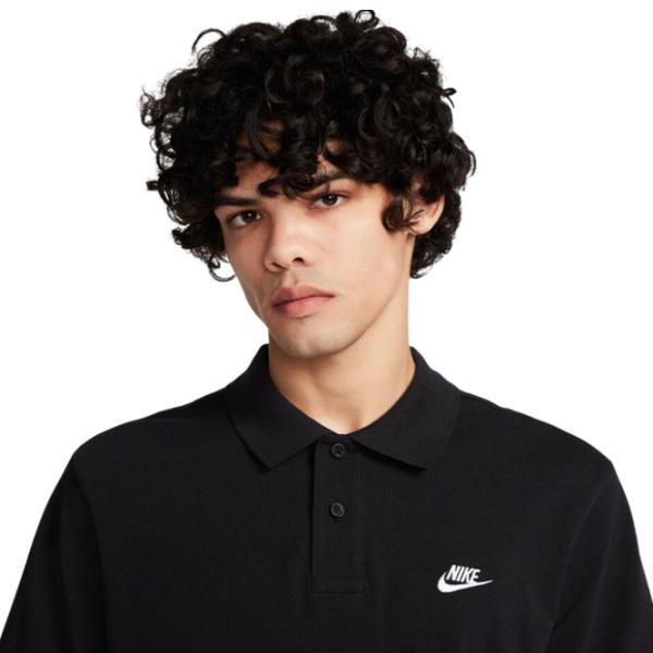 Футболка поло для мужчин Nike M Nk Club Ss Polo Pique Черный photo 2 Футболка поло для мужчин Nike M Nk Club Ss Polo Pique Черный photo 2
