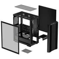 Carcasă Deepcool CC560 Limited v2 Mid Tower / Black photo 10