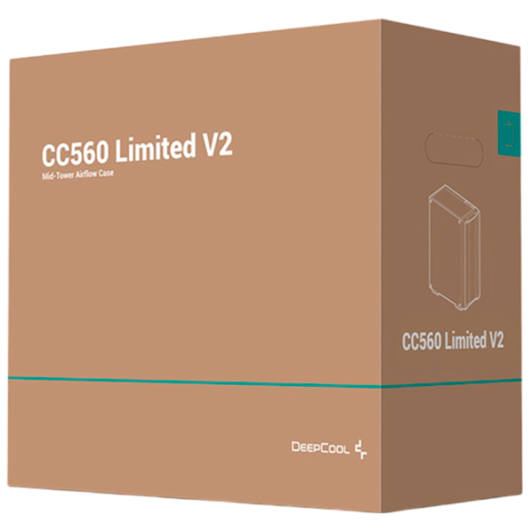 Корпус Deepcool CC560 Limited v2 Mid Tower / Черный photo 11