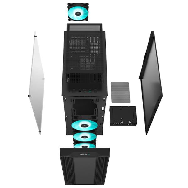 Корпус Deepcool CC560 v2 Mid Tower / Черный photo 13