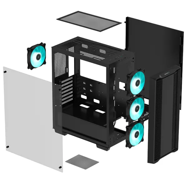 Корпус Deepcool CC560 v2 Mid Tower / Черный photo 14