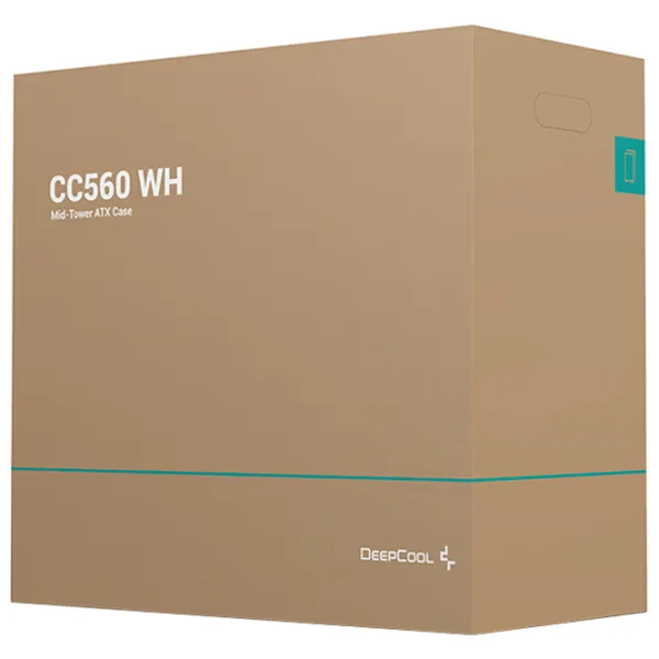 Корпус Deepcool CC560 v2 Mid Tower / Белый photo 14