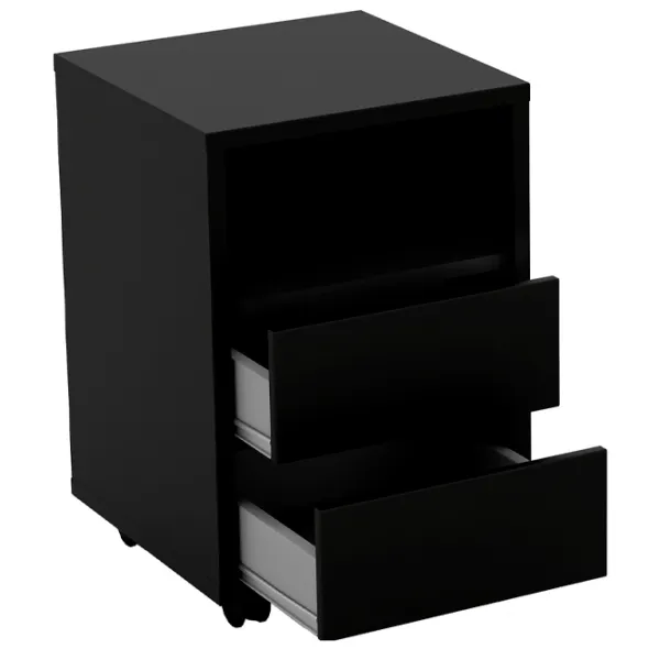 Comodă Helvetia Agapi 24W3LZ00 61.9 x 40 x 40/ LPAL/ Black Matt photo 2 Comodă Helvetia Agapi 24W3LZ00 61.9 x 40 x 40/ LPAL/ Black Matt photo 2