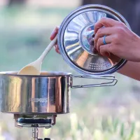 Veselă pentru camping Pinguin CampFire Cookset S.S. Small Cantitatea în set - 5 photo 5