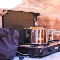 Veselă pentru camping Pinguin CampFire Cookset S.S. Small Cantitatea în set - 5 photo 6