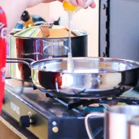 Veselă pentru camping Pinguin CampFire Cookset S.S. Small Cantitatea în set - 5 photo 7