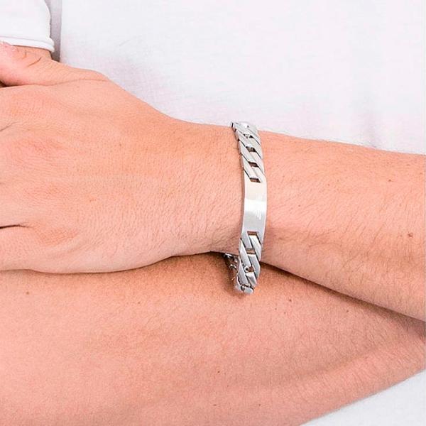 Браслет для мужчин EMPORIO ARMANI EGS2435040 нерж. сталь/ Серебристый photo 3 Браслет для мужчин EMPORIO ARMANI EGS2435040 нерж. сталь/ Серебристый photo 3
