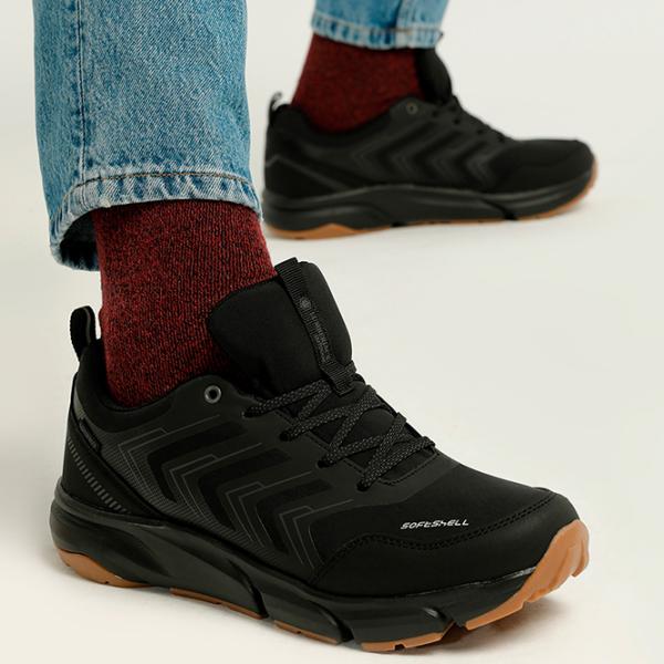 Adidași pentru bărbați Lumberjack 2W HARRY 2PR 44/ Black photo 5