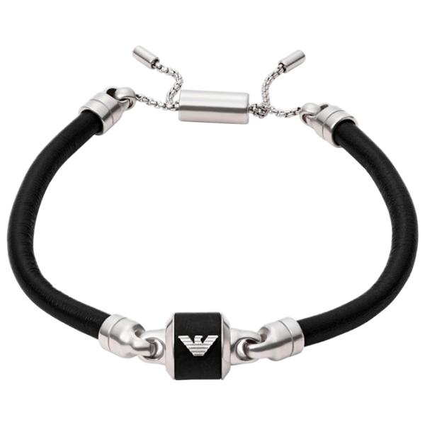 Brățară pentru bărbați EMPORIO ARMANI EGS2912040 Marmură/ Black photo 2 Brățară pentru bărbați EMPORIO ARMANI EGS2912040 Marmură/ Black photo 2