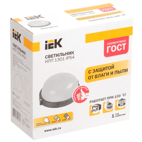 Plafonieră IEK LNPP0-1301-1-060-K01 178 mm/ Aluminiu photo 2 Plafonieră IEK LNPP0-1301-1-060-K01 178 mm/ Aluminiu photo 2