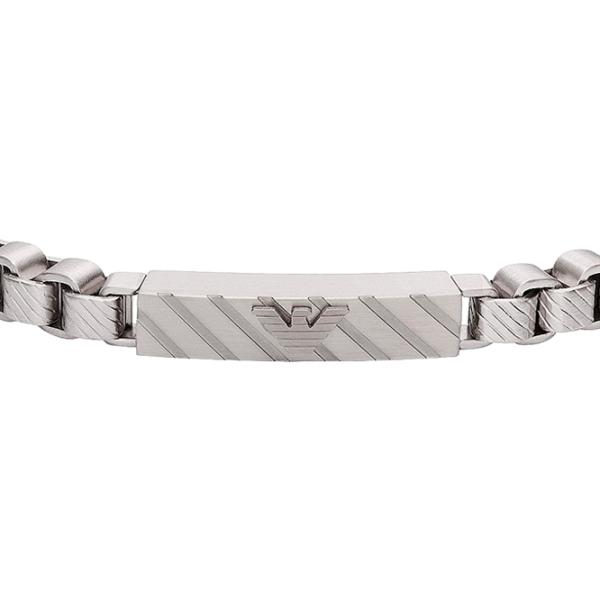 Браслет для мужчин EMPORIO ARMANI EGS2923040 нерж. сталь/ Серебристый photo 2 Браслет для мужчин EMPORIO ARMANI EGS2923040 нерж. сталь/ Серебристый photo 2