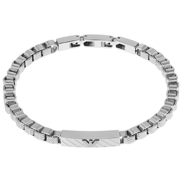Браслет для мужчин EMPORIO ARMANI EGS2923040 нерж. сталь/ Серебристый photo 3 Браслет для мужчин EMPORIO ARMANI EGS2923040 нерж. сталь/ Серебристый photo 3