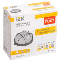Plafonieră IEK LNPP0-1302-1-060-K01 178 mm/ Aluminiu photo 2