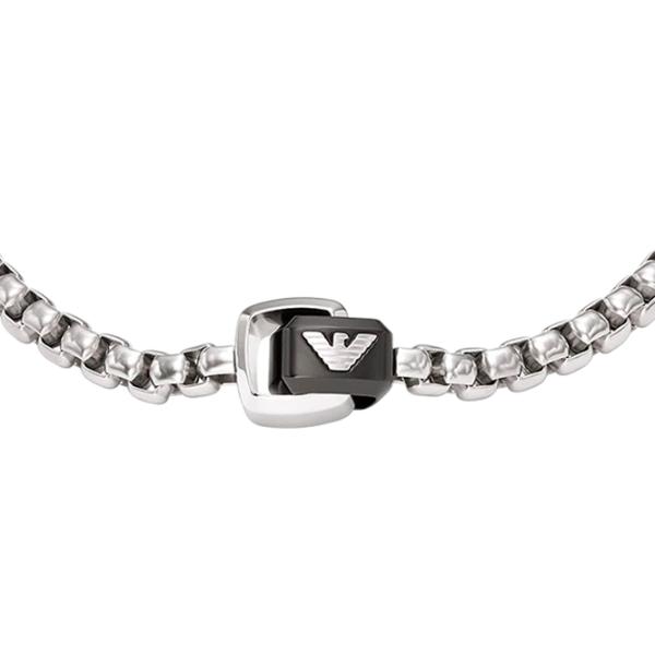 Brățară pentru bărbați EMPORIO ARMANI EGS2938040 Inox/ Silver photo 2 Brățară pentru bărbați EMPORIO ARMANI EGS2938040 Inox/ Silver photo 2