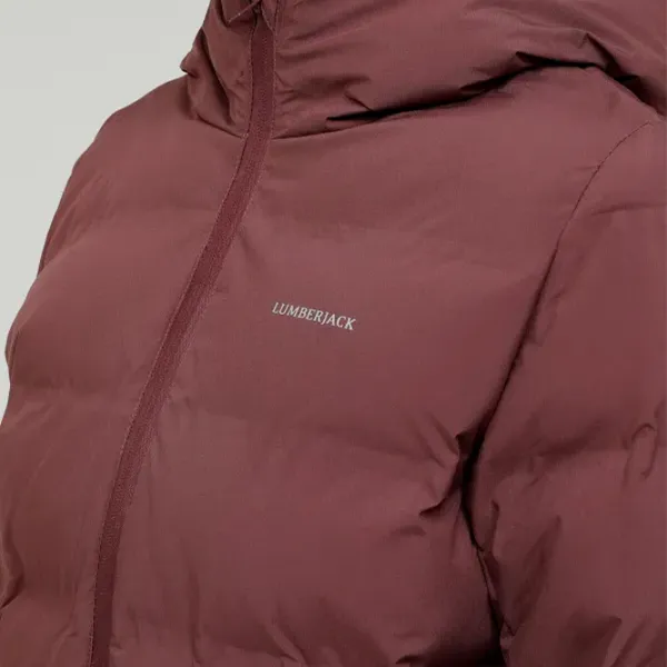 Куртка для женщин Lumberjack 2W W-CT2002 JENNY COAT 2PR Осень - Зима/ Пурпурный photo 5