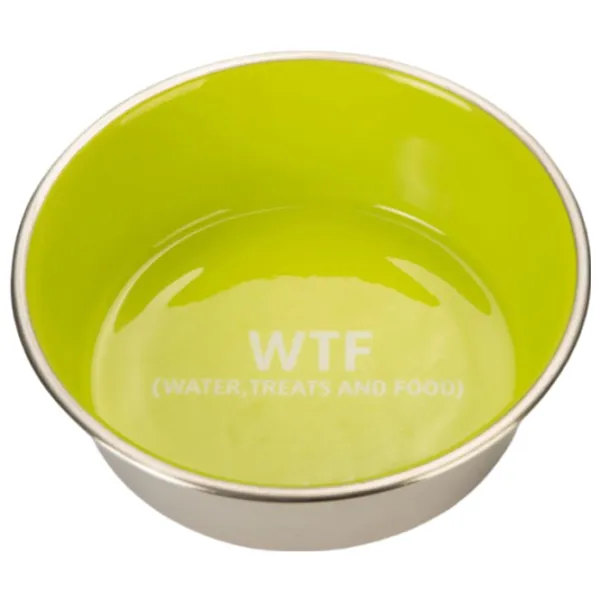 Bol pentru animale Beeztees WTF Inox photo 2