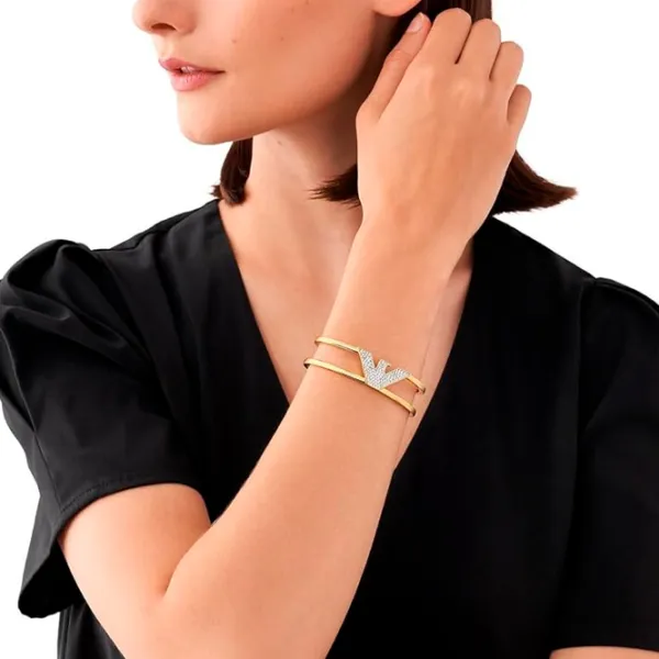 Brățară pentru femei EMPORIO ARMANI EGS3047710 Inox/ Gold photo 3 Brățară pentru femei EMPORIO ARMANI EGS3047710 Inox/ Gold photo 3