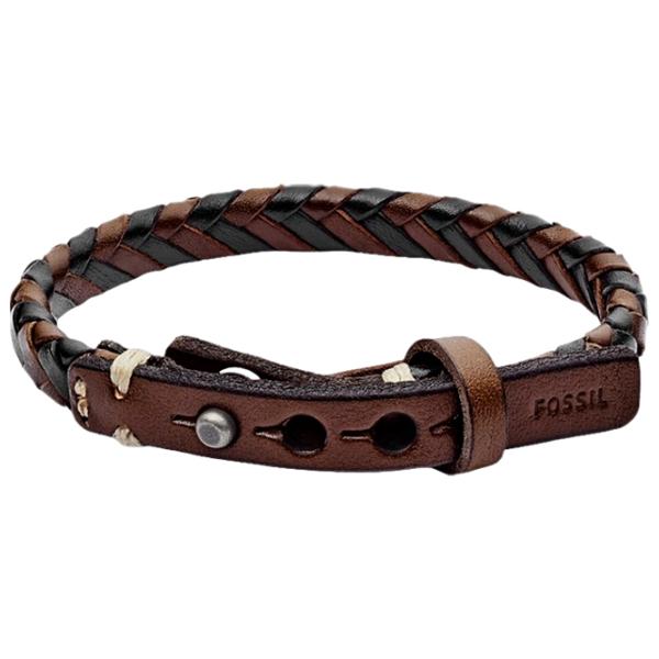 Браслет для мужчин FOSSIL JA5932716 Кожа/ Коричневый photo 2 Браслет для мужчин FOSSIL JA5932716 Кожа/ Коричневый photo 2