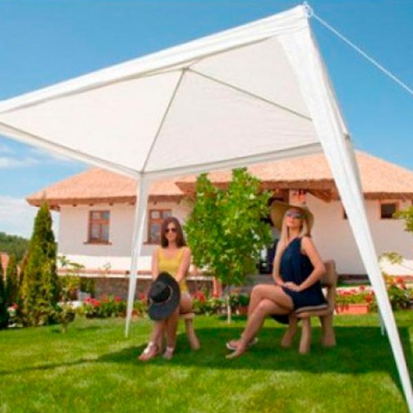Палатка Villager Gazebo Синий Белый photo 3 Палатка Villager Gazebo Синий Белый photo 3