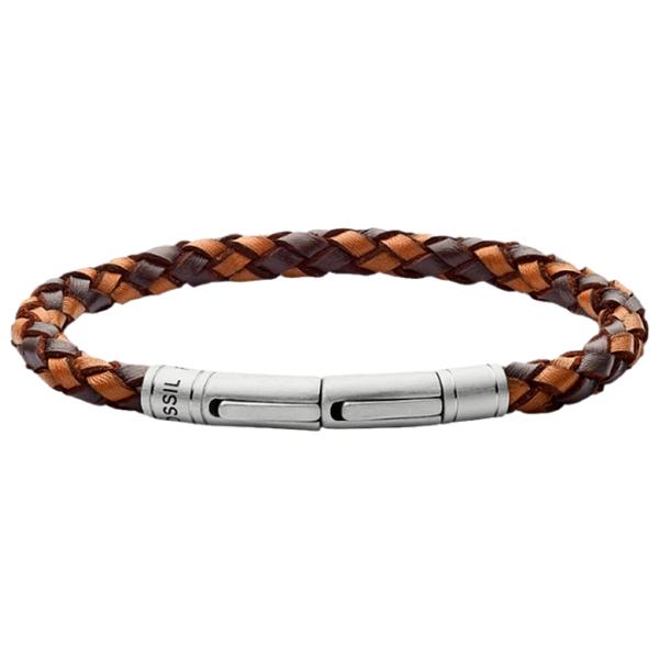 Браслет для мужчин FOSSIL JF00509797 нерж. сталь/ Коричневый photo 2