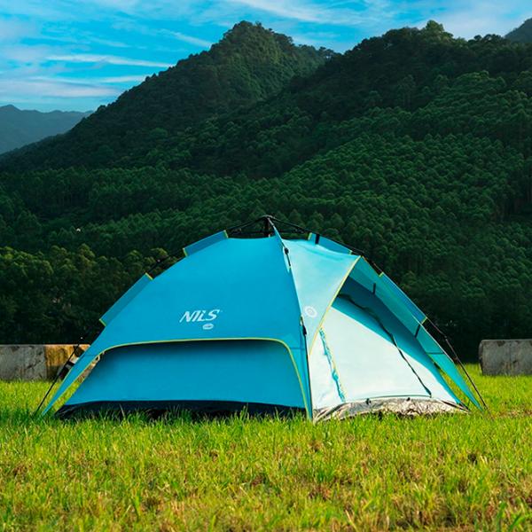 Палатка Nils Camp Shadow NC7819 Зелёный Синий photo 8