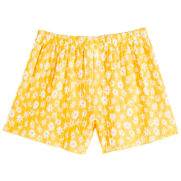 Pantaloni scurți pentru fetiţe Koton 4SKG40078AK 152/ Yellow photo 2 Pantaloni scurți pentru fetiţe Koton 4SKG40078AK 152/ Yellow photo 2