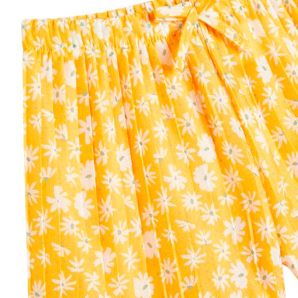 Pantaloni scurți pentru fetiţe Koton 4SKG40078AK 152/ Yellow photo 3 Pantaloni scurți pentru fetiţe Koton 4SKG40078AK 152/ Yellow photo 3
